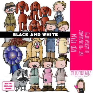 Where the Red Fern Grows clip art, literature, book companion BLACK AND WHITE
