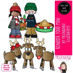 Reindeer Food clip art, Christmas clip art Mini