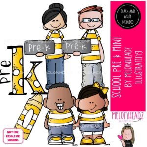 Pre School clip art, Pre K, Lil Bitz Mini
