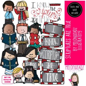 Scriptures are true clip art, LDS COMBO PACK
