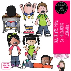 Tantrum clip art, Angry clip art, Emotions clip art, Expressions clip art Mini