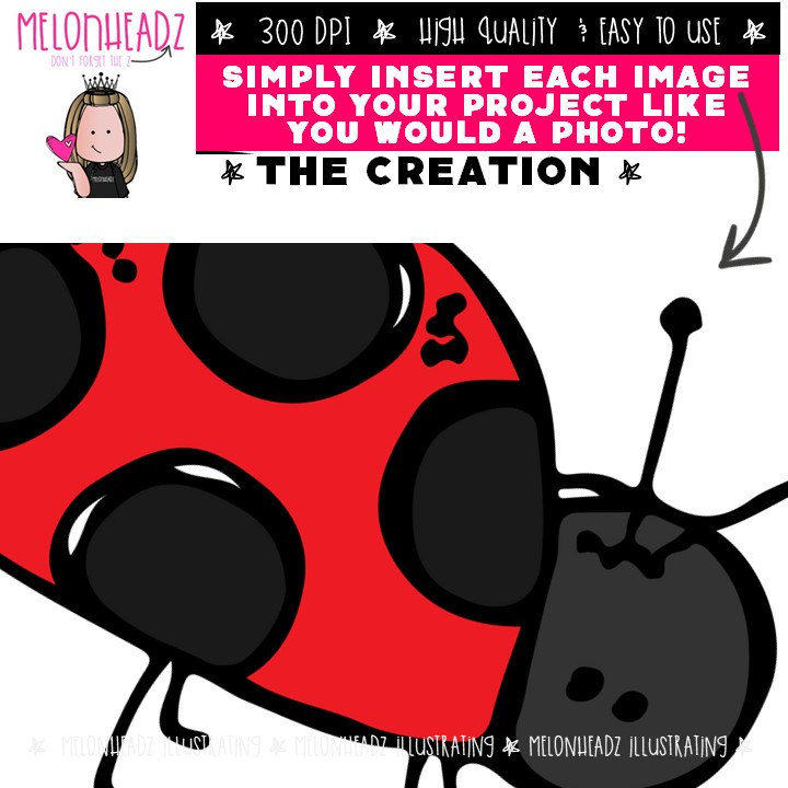 The Creation clip art, Bible COLORED Version - Image 3