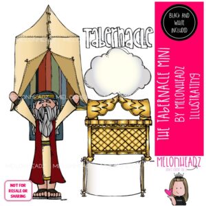 The Tabernacle clip art, Bible, Moses, Ark of the Covenant Mini