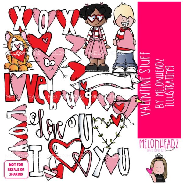 Valentine Stuff clip art