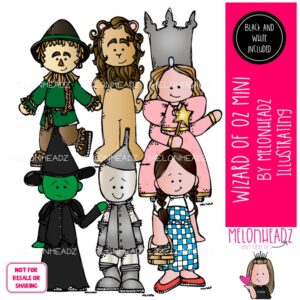 Wizard of Oz clip art Mini, literature, book companion