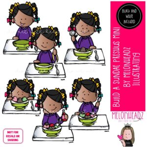 Build a Sundae clip art, Preshus, sequence Mini