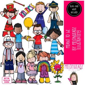 Meant to Be clip art, literature, book companion COMBO PACK