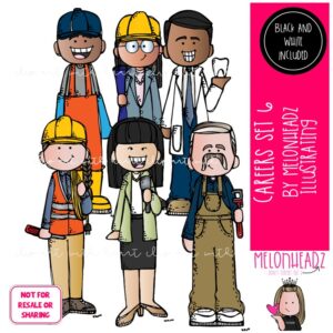 Career 6 clip art, Adults, occupation, job Mini