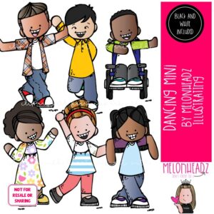 Dancing clip art, Move your body clip art Mini