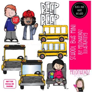 School Bus clip art, Bus ride clip art, Bus driver clip art Mini