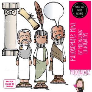 Philosophers clip art - Mini