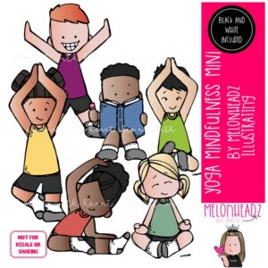 Yoga clip art, Mindfulness, exercise MINI