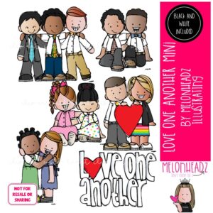 Love one another clip art Commandment clip art Mini