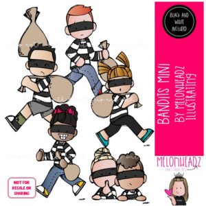 Bandits clip art, robber, thief Mini