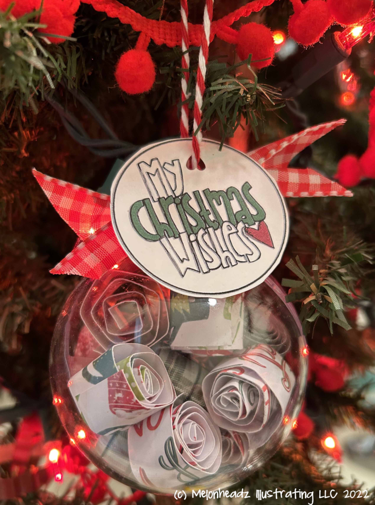 FREEBIE – Christmas Ornament Tag – Printable – 2022 - Melonheadz ...