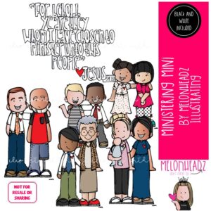 Ministering clip art, LDS, Relief Society Mini