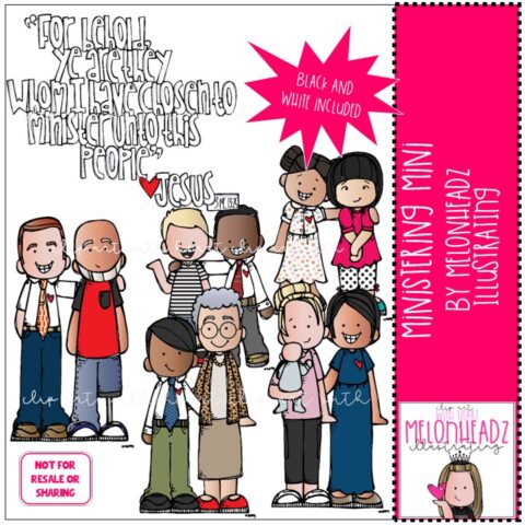 Ministering clipart LDS MINI - Melonheadz