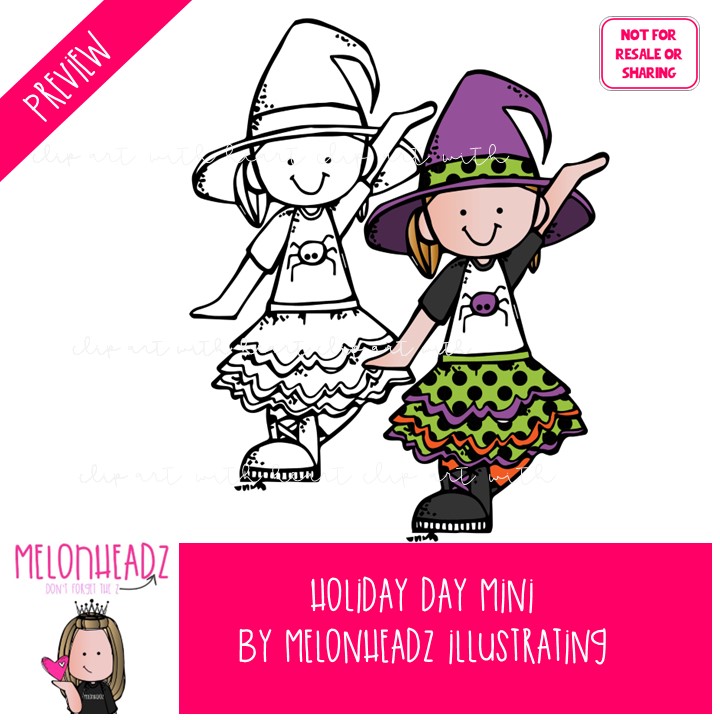 Holiday Day clipart, School Spirit clip art MINI - Image 2