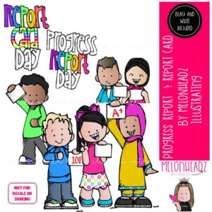 Report Card, Progress Report Day, School Mini