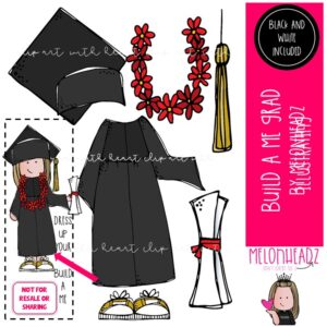 Build a Me Grad clip art Build A Me/Build A Me Graduation clip art Mini