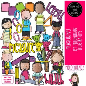 Measuring clip art, Math clip art, Science clip art COMBO PACK