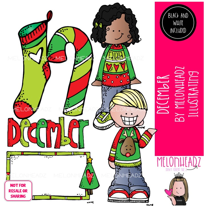 December clip art Christmas clip art Mini