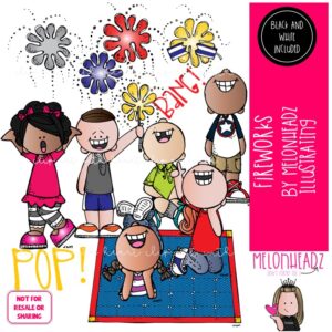 Fireworks clip art July 4th clip art Independence Day clip art COMBO PACK