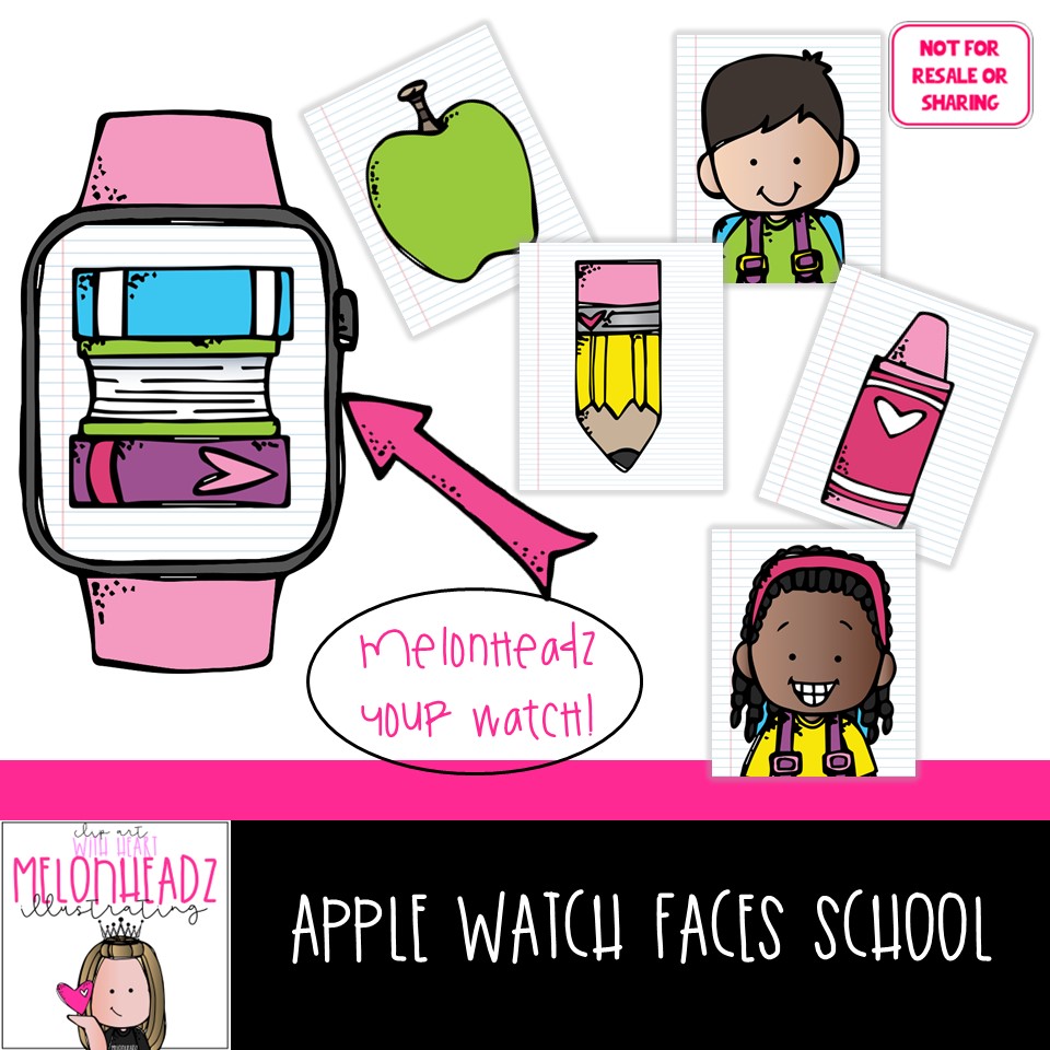 watch faces School (c) Melonheadz 2022