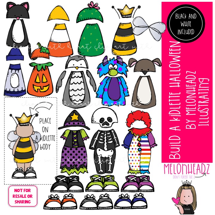 BAK Halloween (c) Melonheadz Illustrating LLC 2021